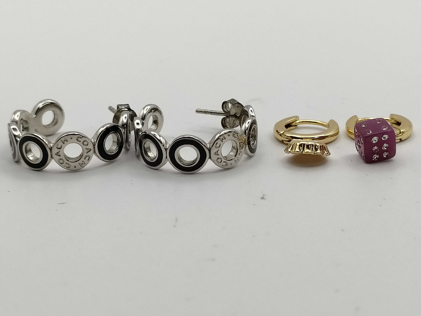 COACH 2-piece earring set