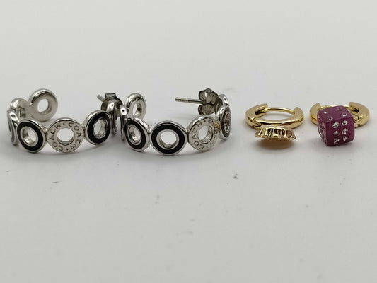 COACH 2-piece earring set