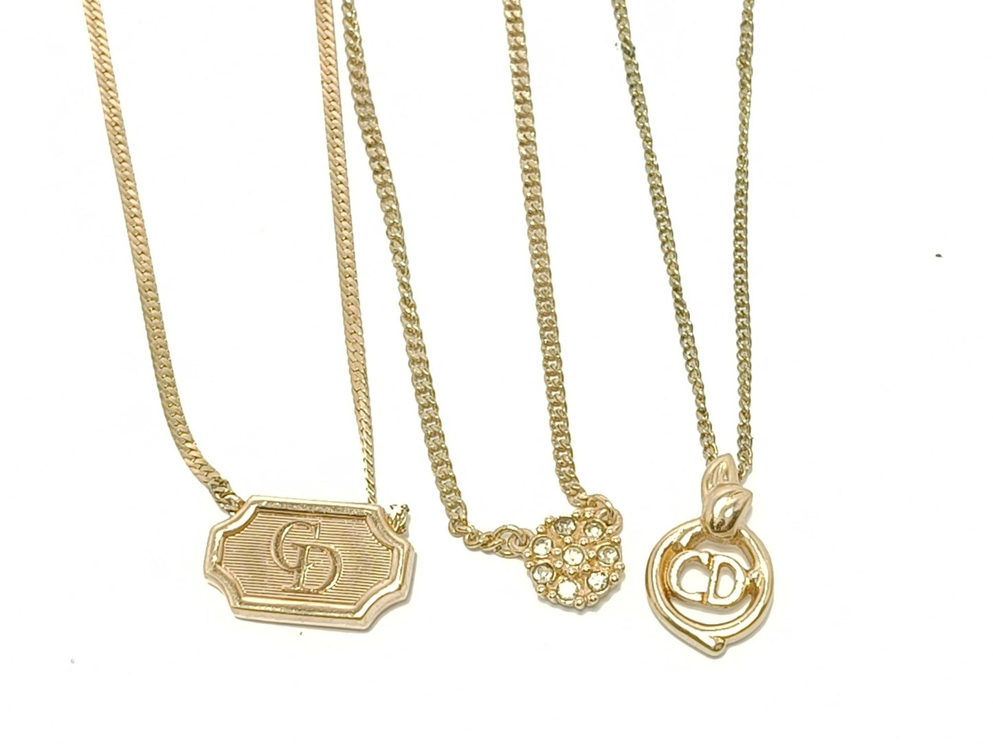 Dior 3-piece necklace set