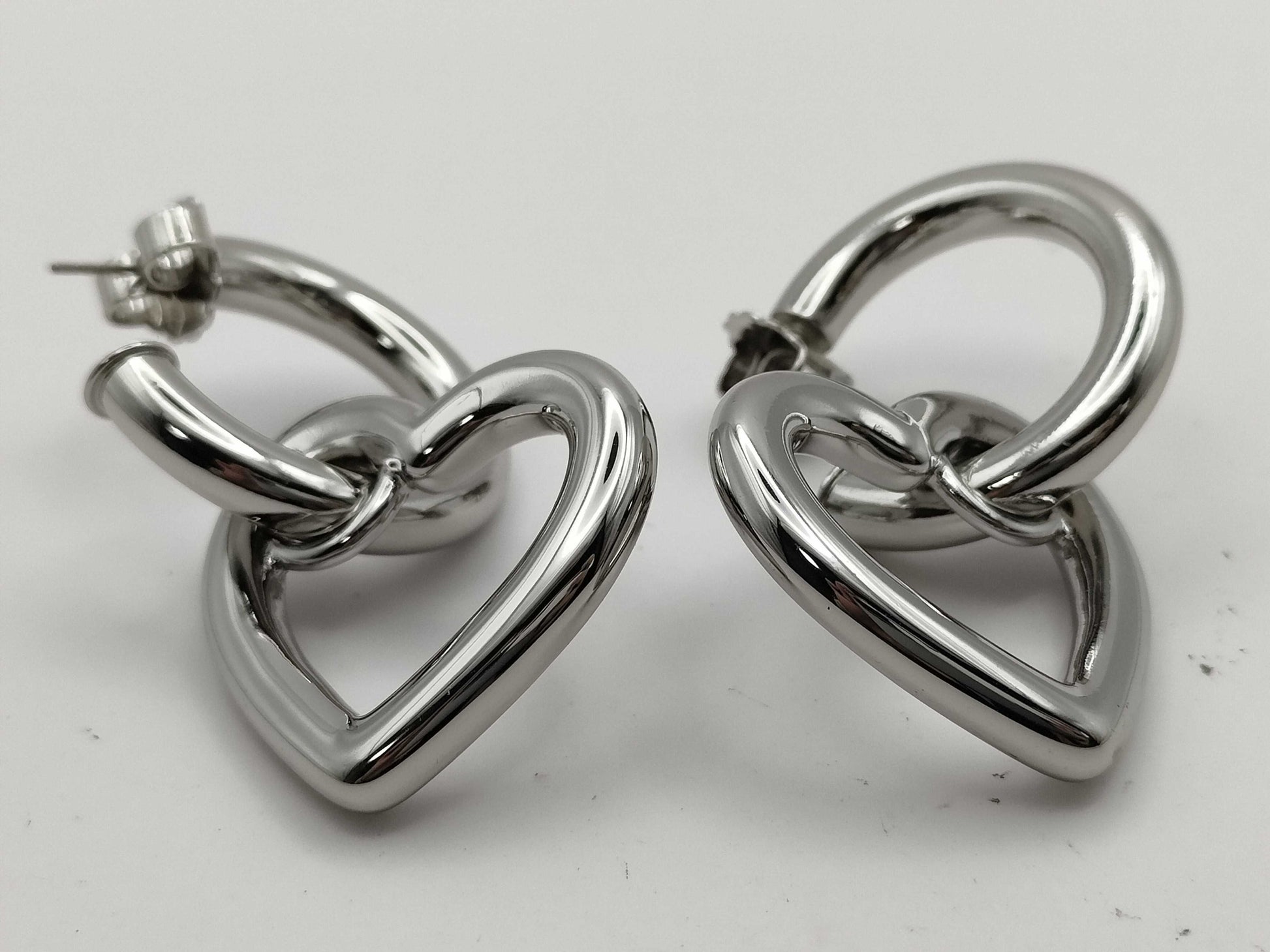 MARC JACOBS Heart Hoop Earrings