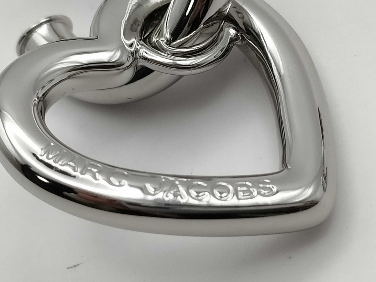 MARC JACOBS Heart Hoop Earrings