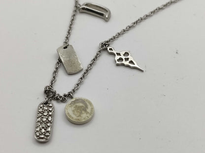 DIESEL Multi-Charm Necklace