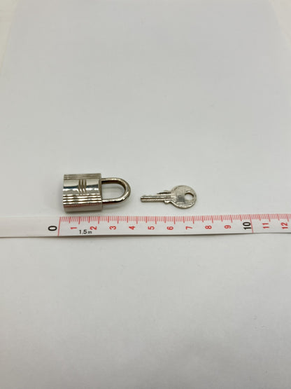 HERMES Cadena and Key Set, Keys and Padlock, Silver, Other Accessories