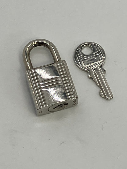 HERMES Cadena and Key Set, Keys and Padlock, Silver, Other Accessories