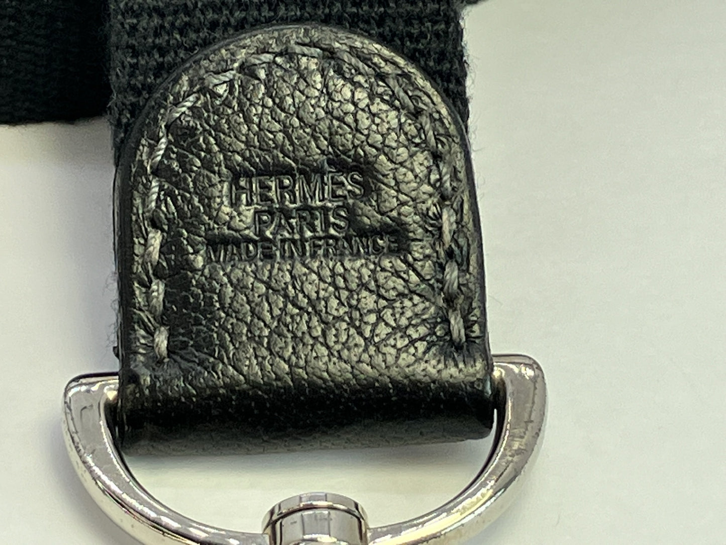 HERMES HERMES Shoulder Strap, Approx. 108cm, Black, Garden Party TPM Bag Strap