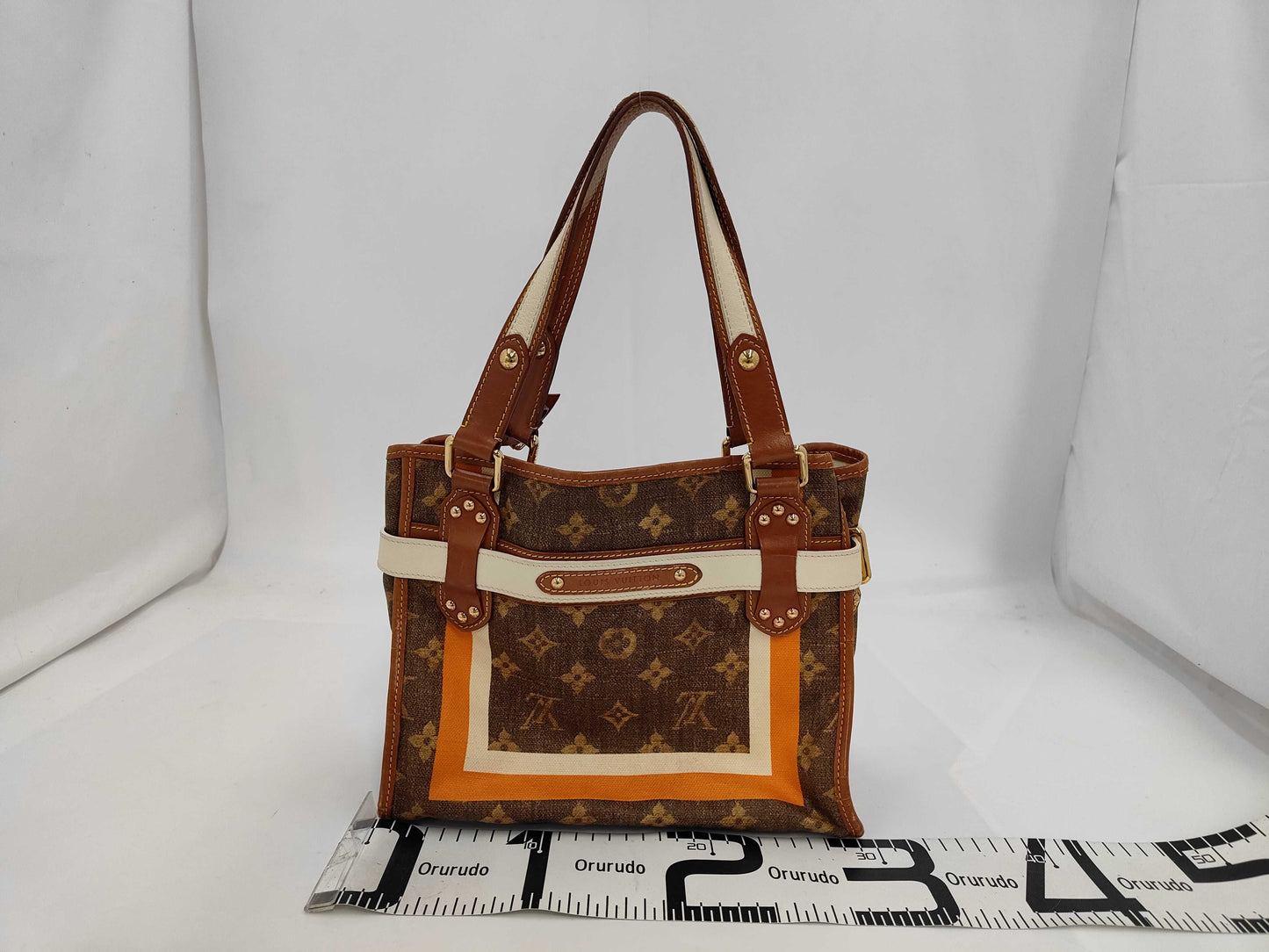 LOUIS VUITTON Tissé Sac Laureule PM SP4097 Bag