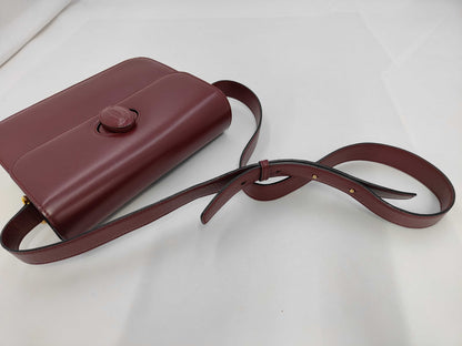 Cartier Must Line Turnlock Shoulder Bag, Bordeaux