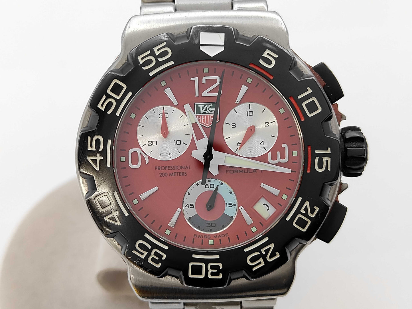 TAG Heuer Formula 1 CAC1112 LE8510 Quartz Red Dial Men's Watch