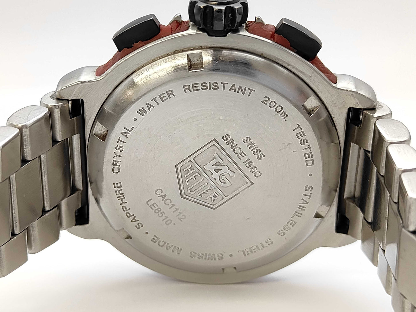 TAG Heuer Formula 1 CAC1112 LE8510 Quartz Red Dial Men's Watch