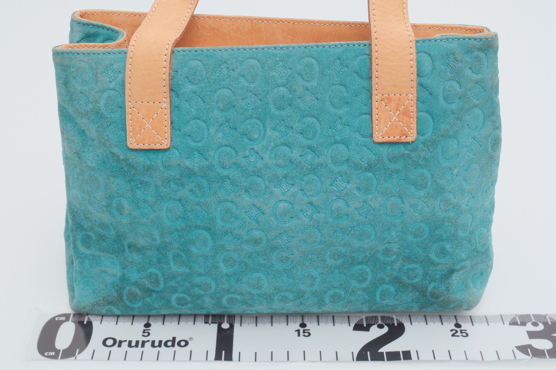 CELINE suede handbag