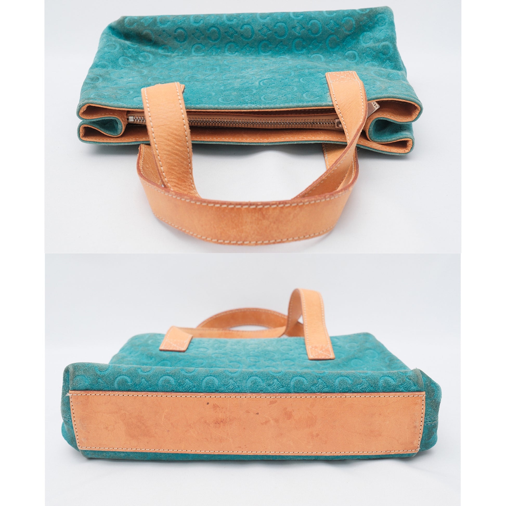 CELINE suede handbag