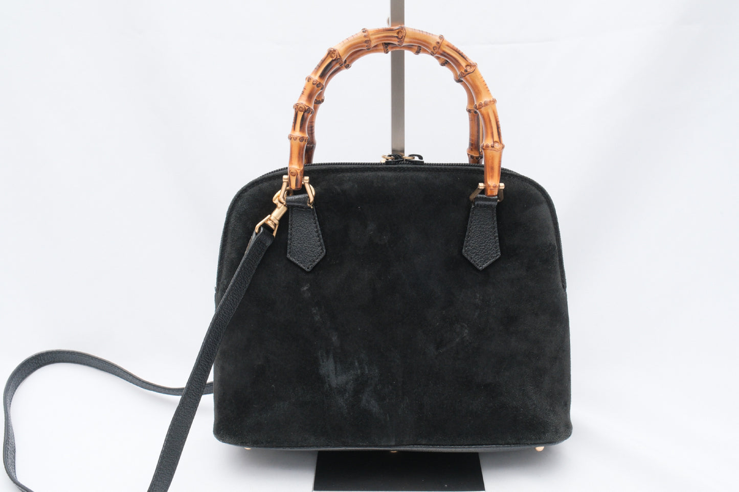 GUCCI Bamboo 2-Way Shoulder Bag/Handbag