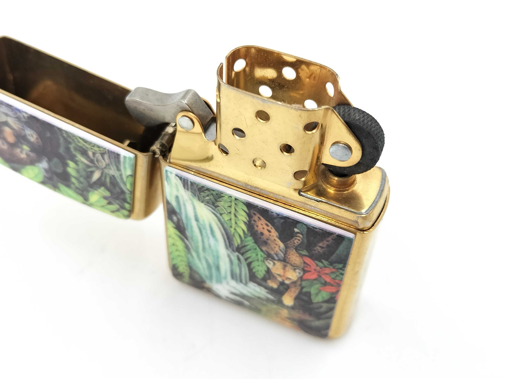 ZIPPO Lighter MYSTERIES OF THE FOREST Made in 1989