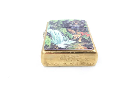 ZIPPO Lighter MYSTERIES OF THE FOREST Made in 1989