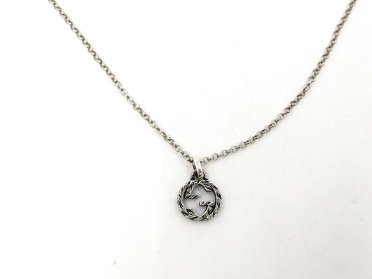 GUCCI Interlocking Necklace SV925 Necklace