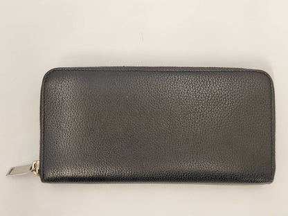 SAINT LAURENT Round Zip Long Wallet