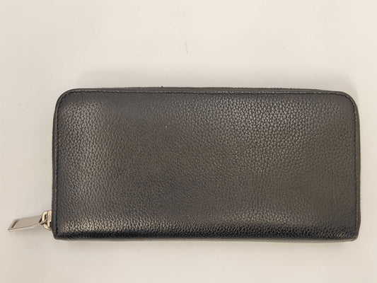 SAINT LAURENT Round Zip Long Wallet