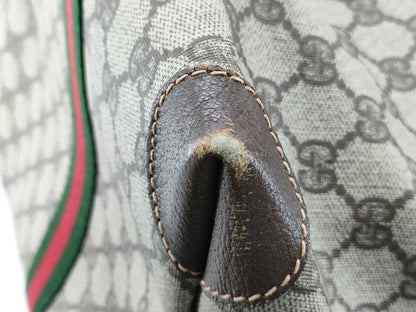 GUCCI GG Supreme Gucci Old Gucci GG Supreme Sherry Boston Tote Bag