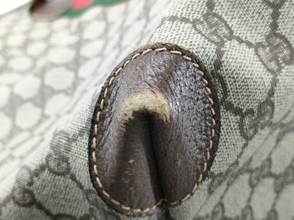 GUCCI GG Supreme Gucci Old Gucci GG Supreme Sherry Boston Tote Bag