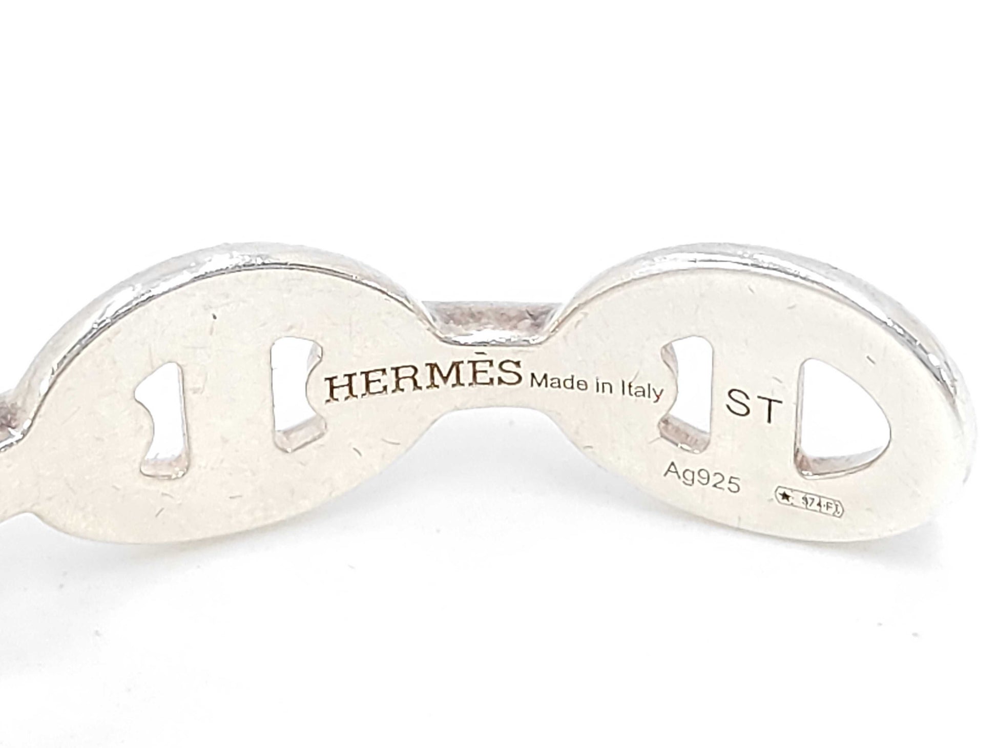 HERMES HERMES Chaine d'Ancre Bangle Bracelet/Bangle