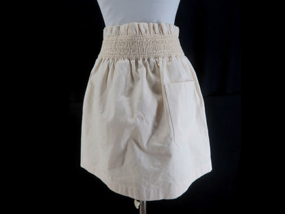 HERMES High Waist Smock Skirt