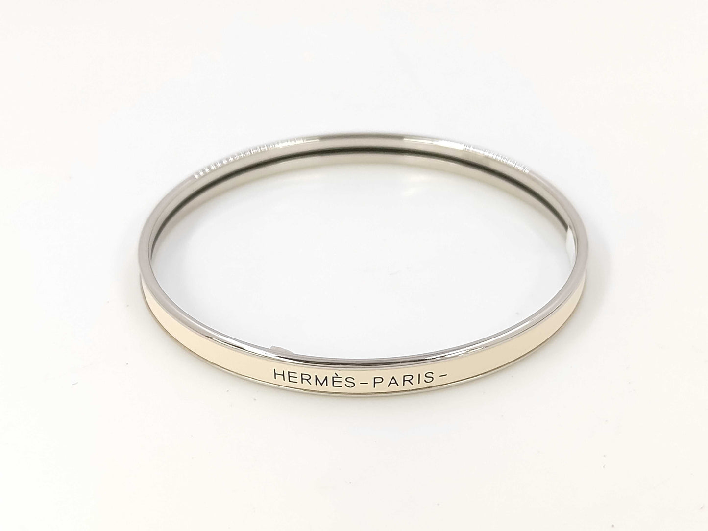 HERMES Enamel Bangle XF Uni Bracelet/Bangle