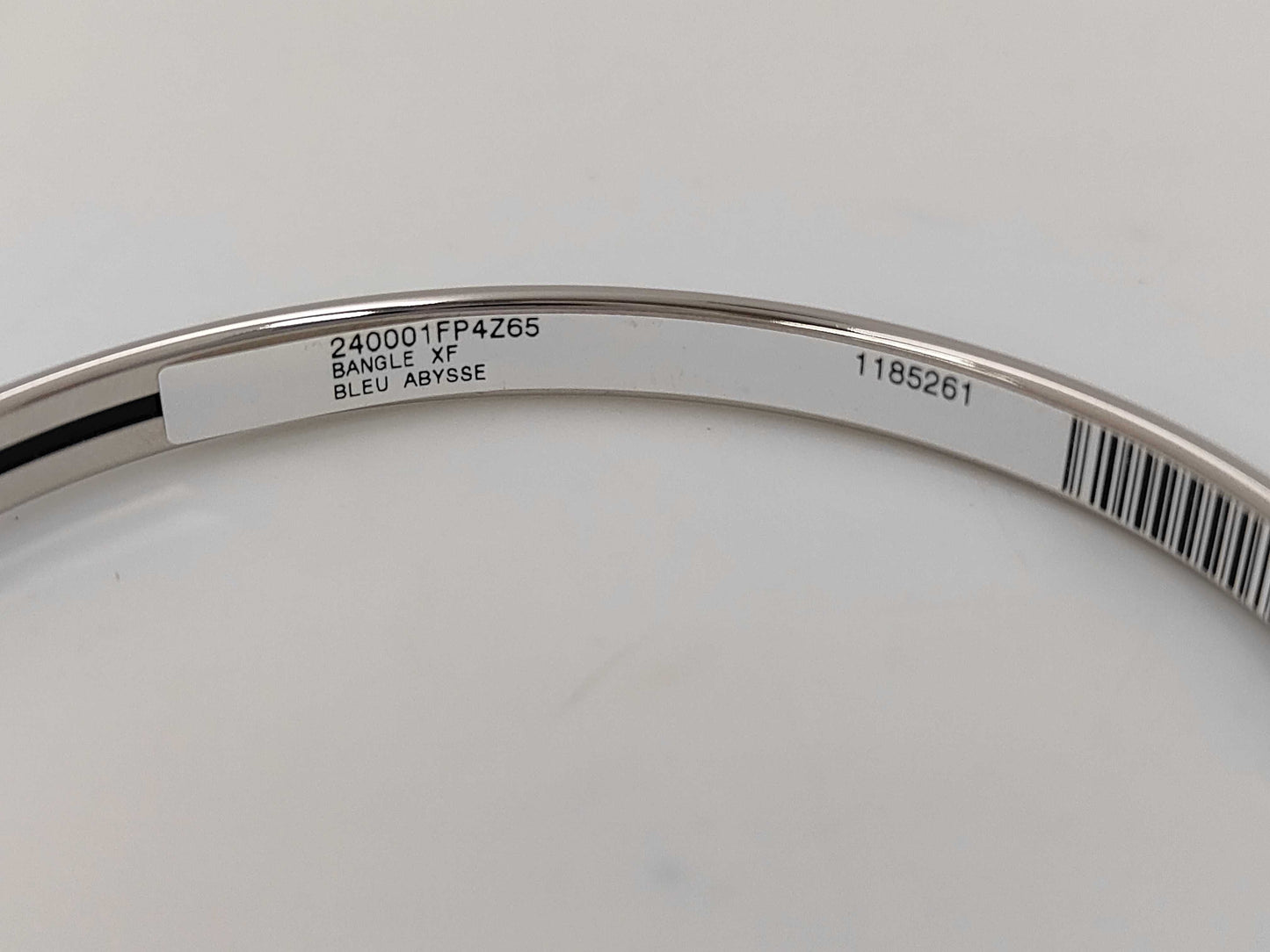 HERMES Enamel Bangle XF Uni Bracelet/Bangle