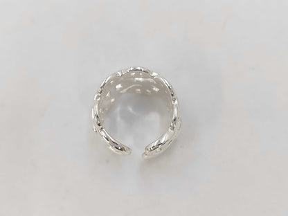 HERMES Chaine d'Ancre Enchaine Ring 925 GM 14.9g Ring