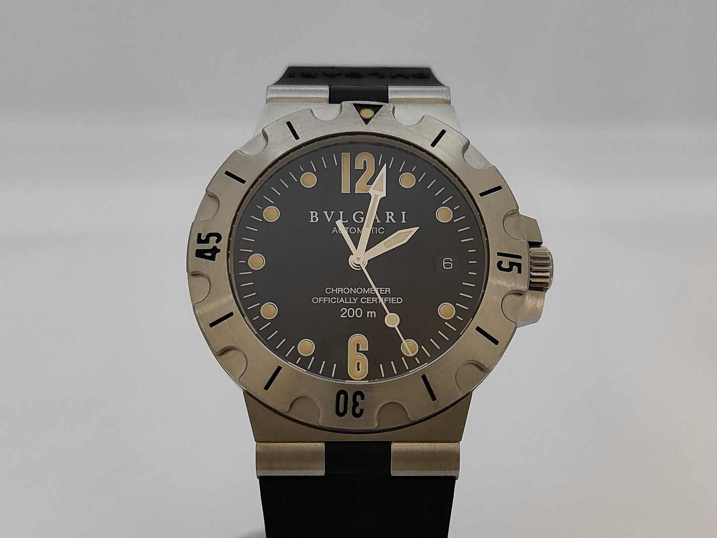 BVLGARI Diagono Scuba SD38S D5271 Automatic Men's Watch