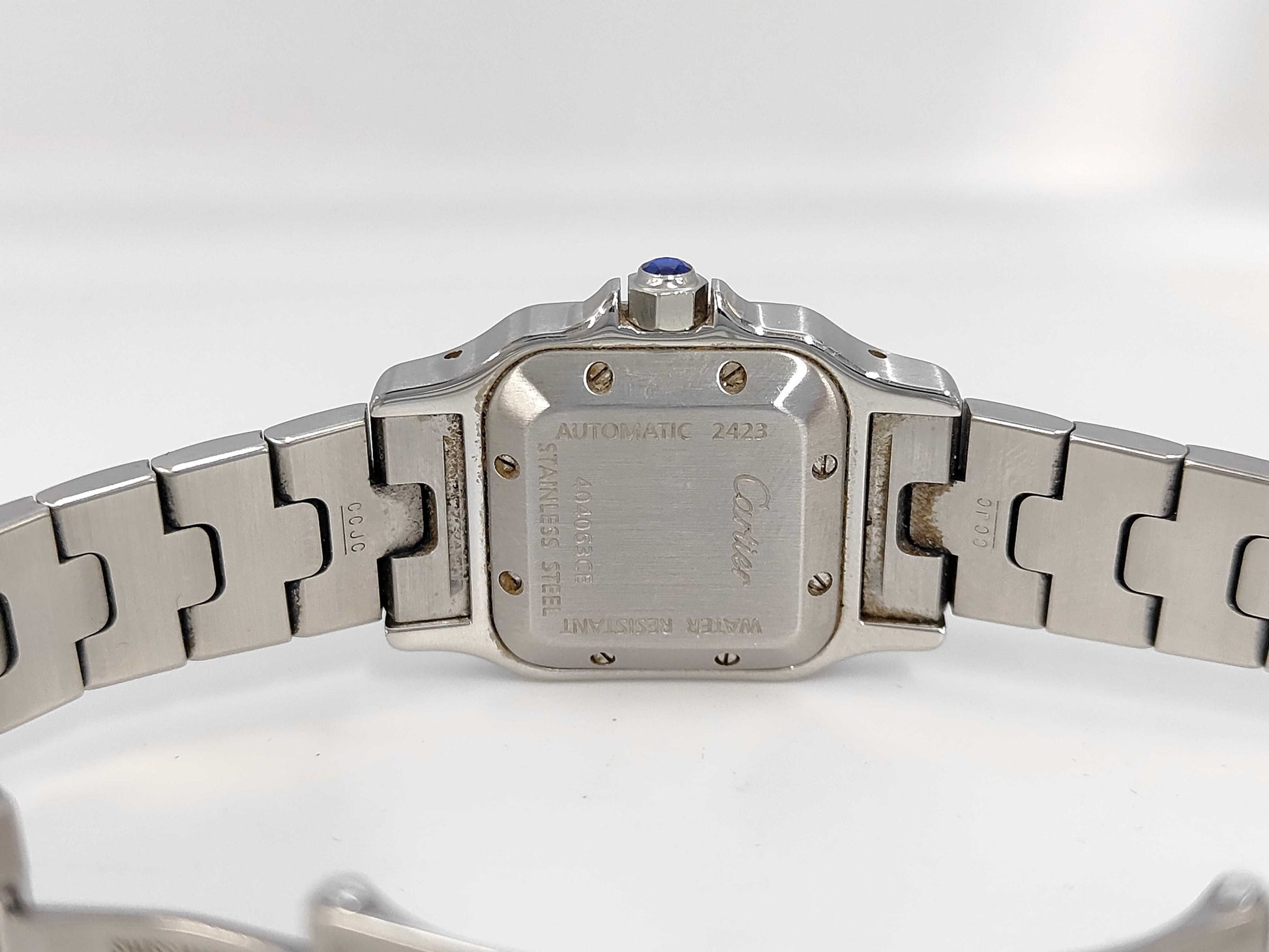 Cartier Santos Galbe SM W20054D6 2423 404063CE Automatic Women's Watch