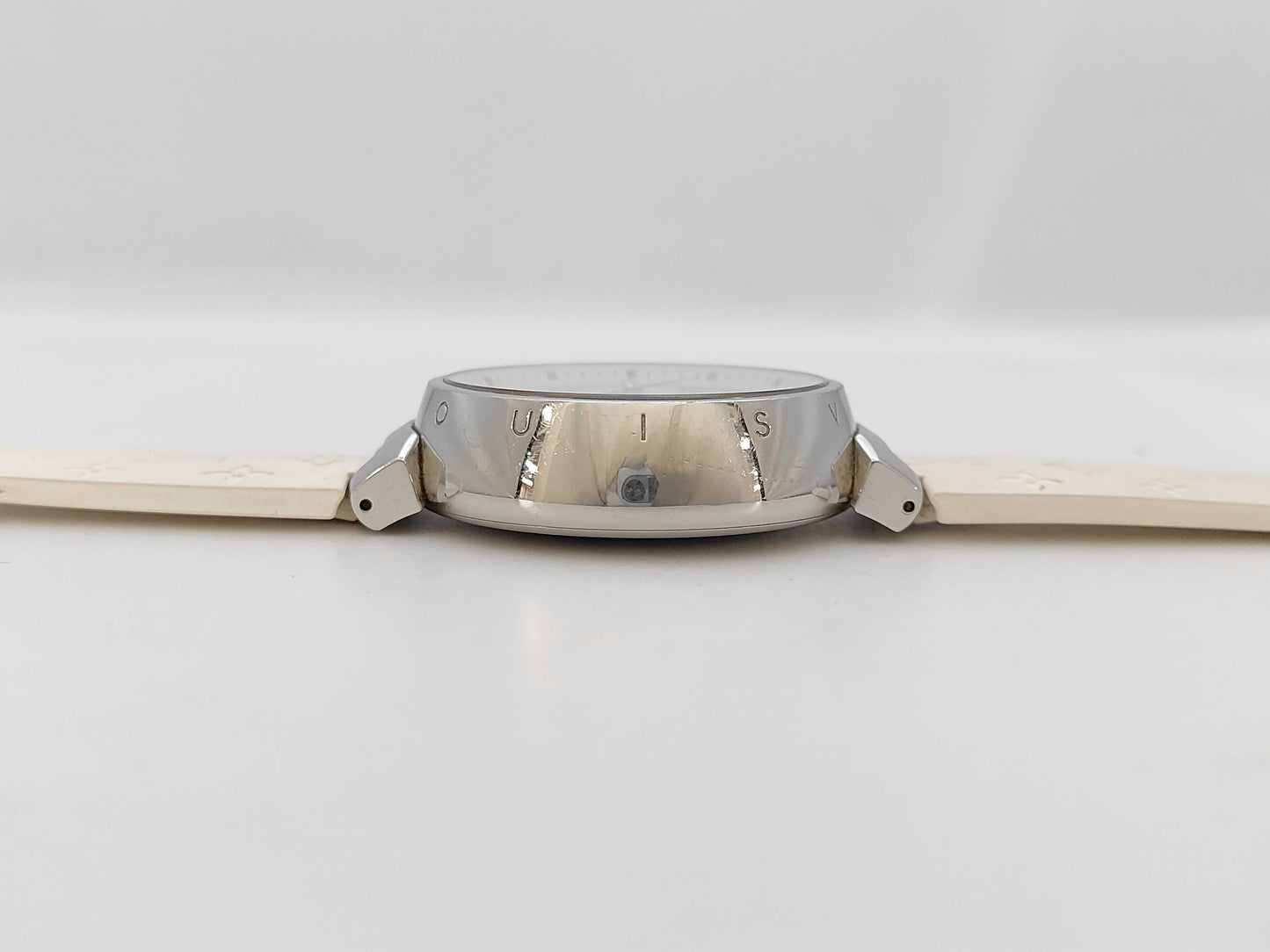 LOUIS VUITTON Tambour QA114 UD0701 Quartz Men's Watch