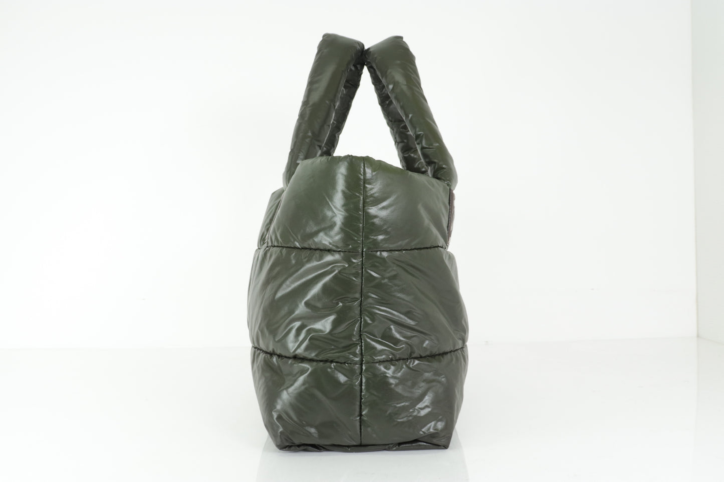 CHANEL Coco Cocoon Tote Bag Khaki 13 Series Tote Bag