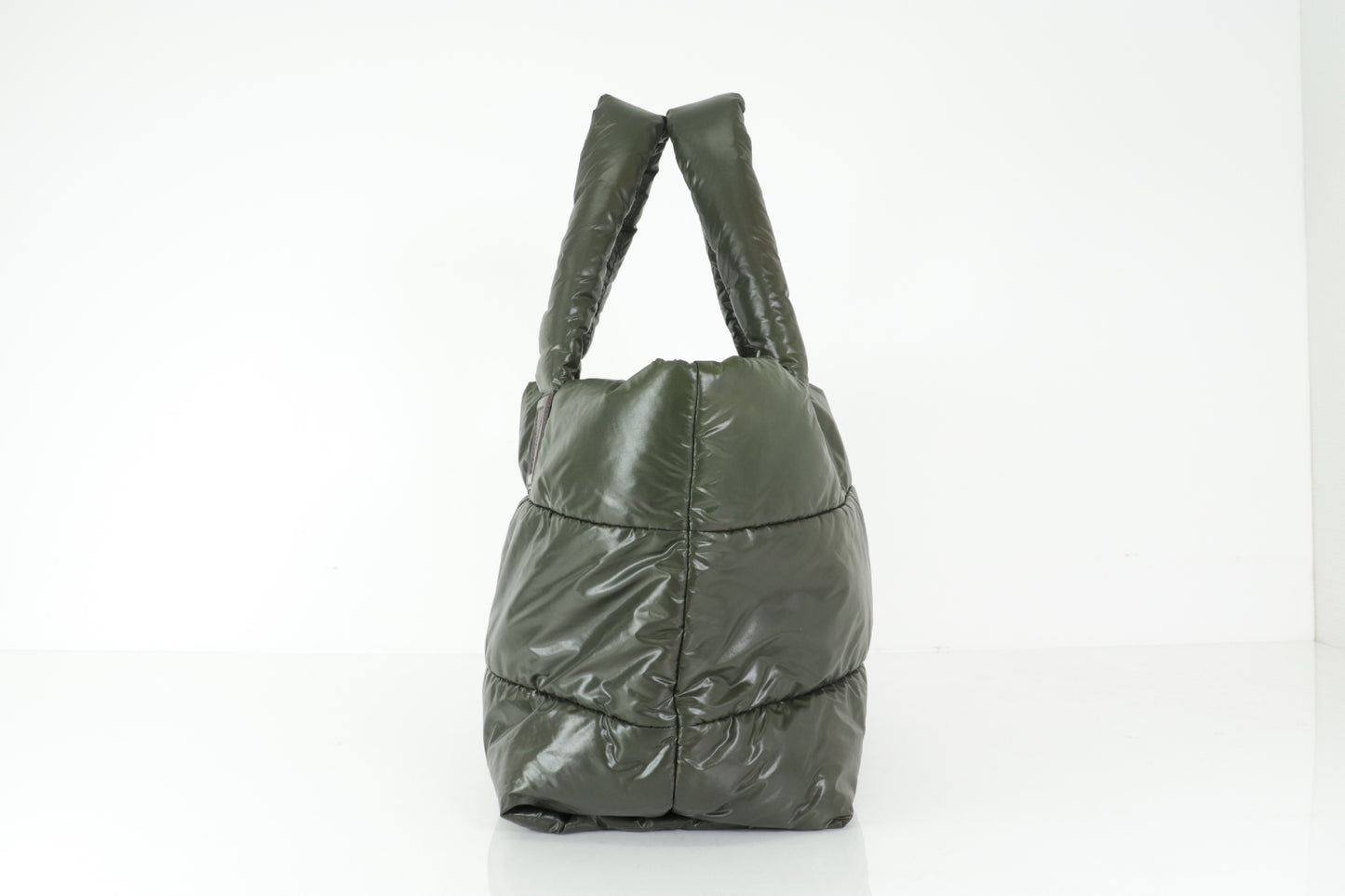 CHANEL Coco Cocoon Tote Bag Khaki 13 Series Tote Bag