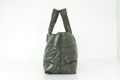 CHANEL Coco Cocoon Tote Bag Khaki 13 Series Tote Bag