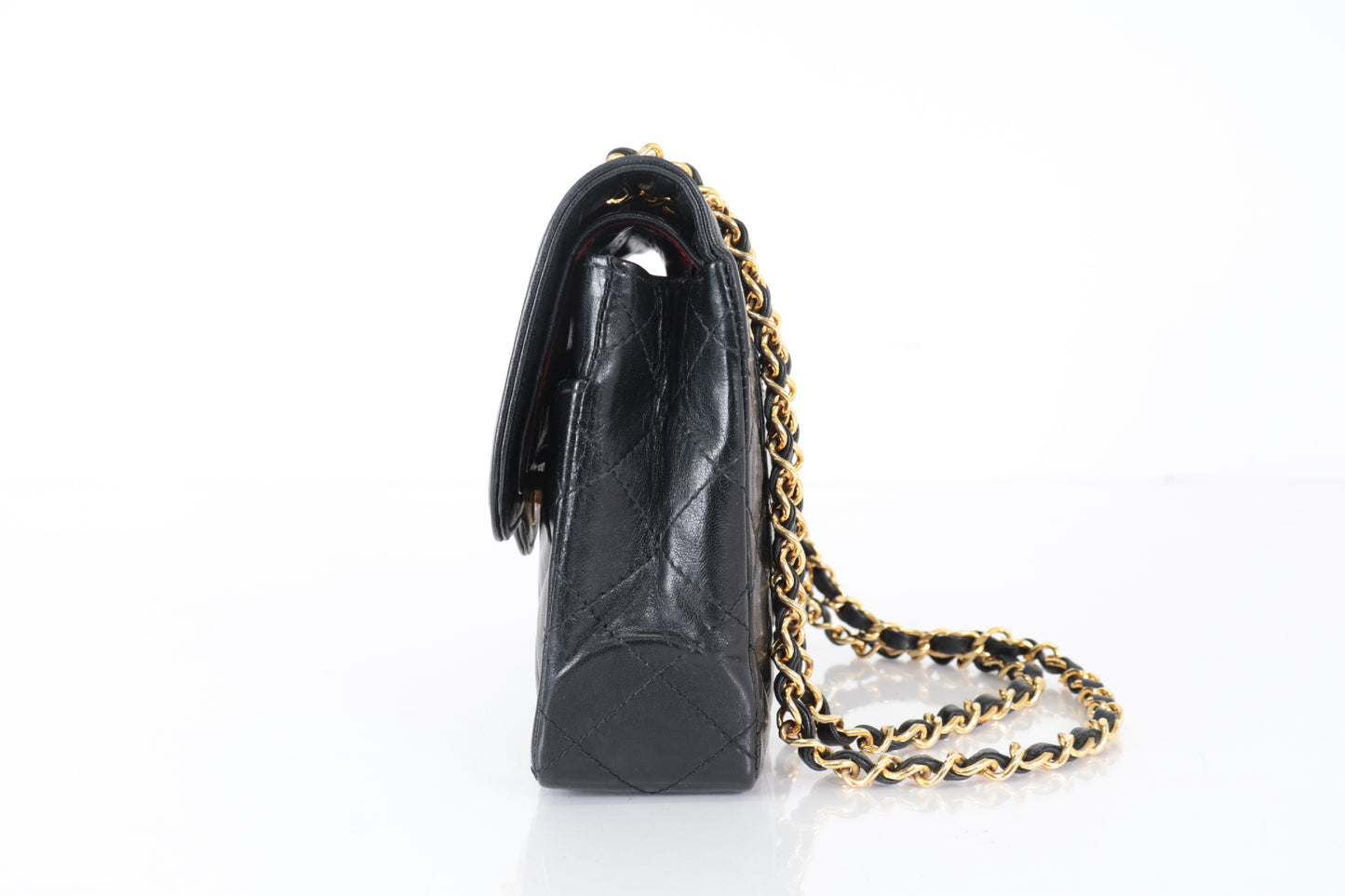 CHANEL Paris Limited Edition Double Flap 22 Lamb Chain Shoulder Bag, No. 2