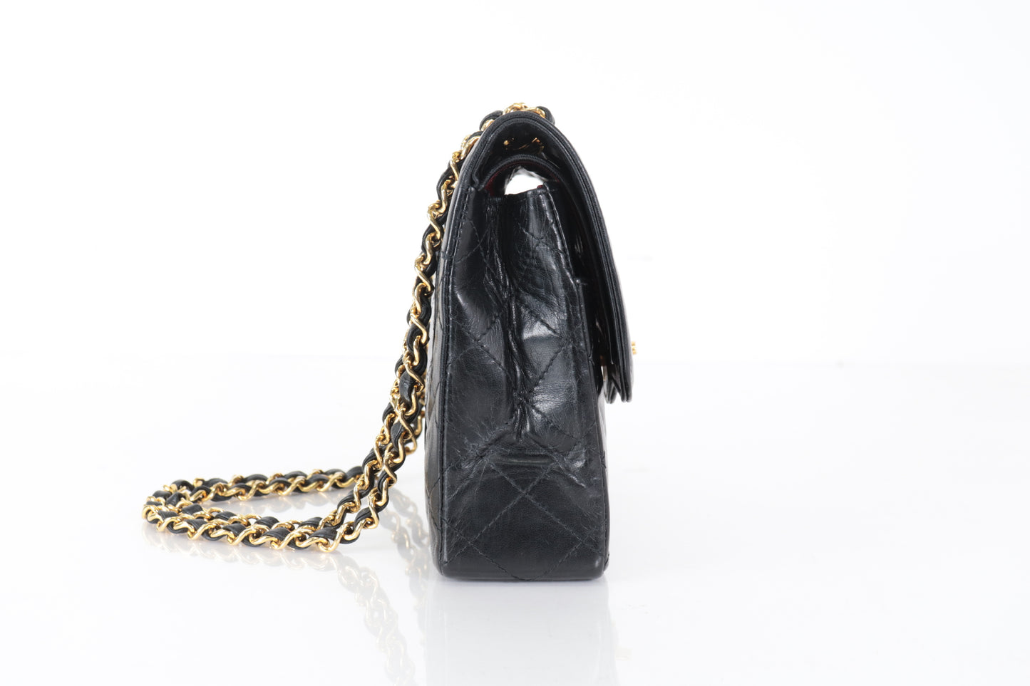 CHANEL Paris Limited Edition Double Flap 22 Lamb Chain Shoulder Bag, No. 2