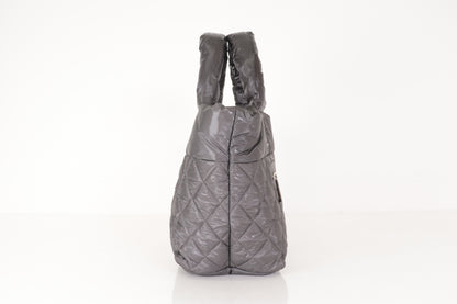 CHANEL Coco Cocoon Tote Bag Gray 14 Series Tote Bag