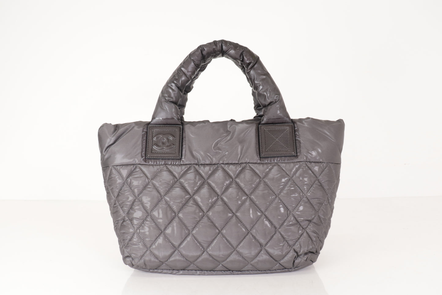 CHANEL Coco Cocoon Tote Bag Gray 14 Series Tote Bag