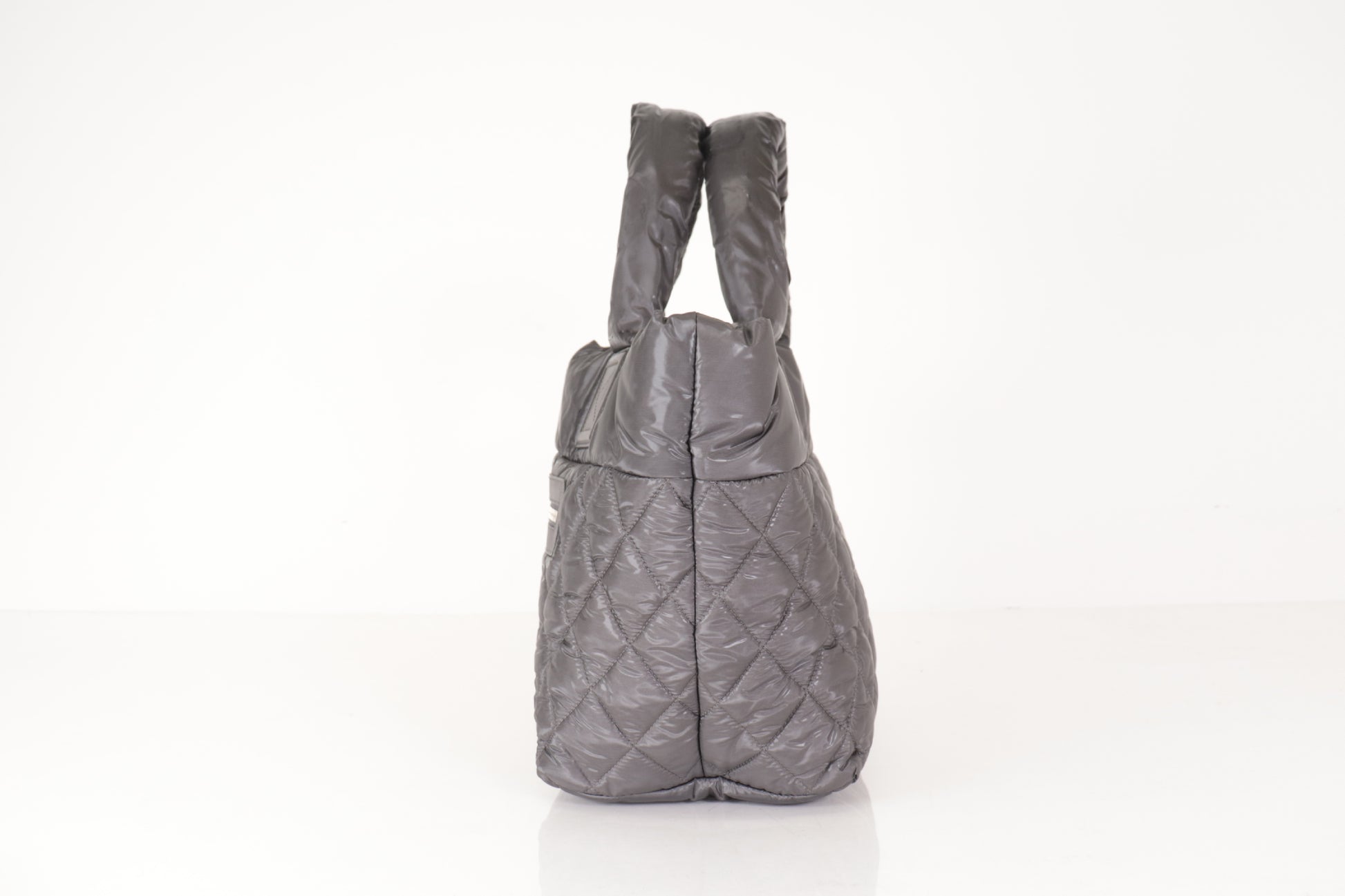 CHANEL Coco Cocoon Tote Bag Gray 14 Series Tote Bag