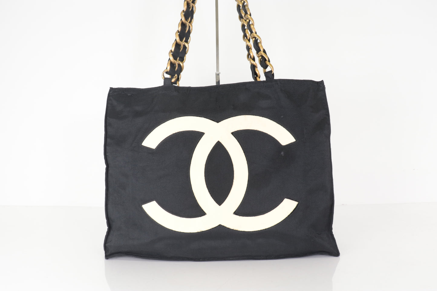 CHANEL Decacoco Nylon Chain Tote, No. 4 Tote Bag