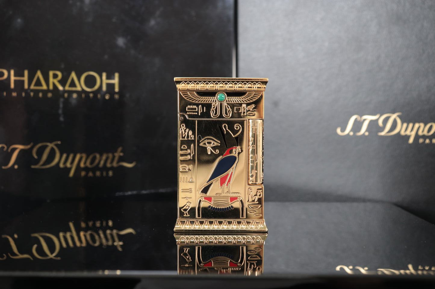 S.T. Dupont Pharaoh Gold Lighter
