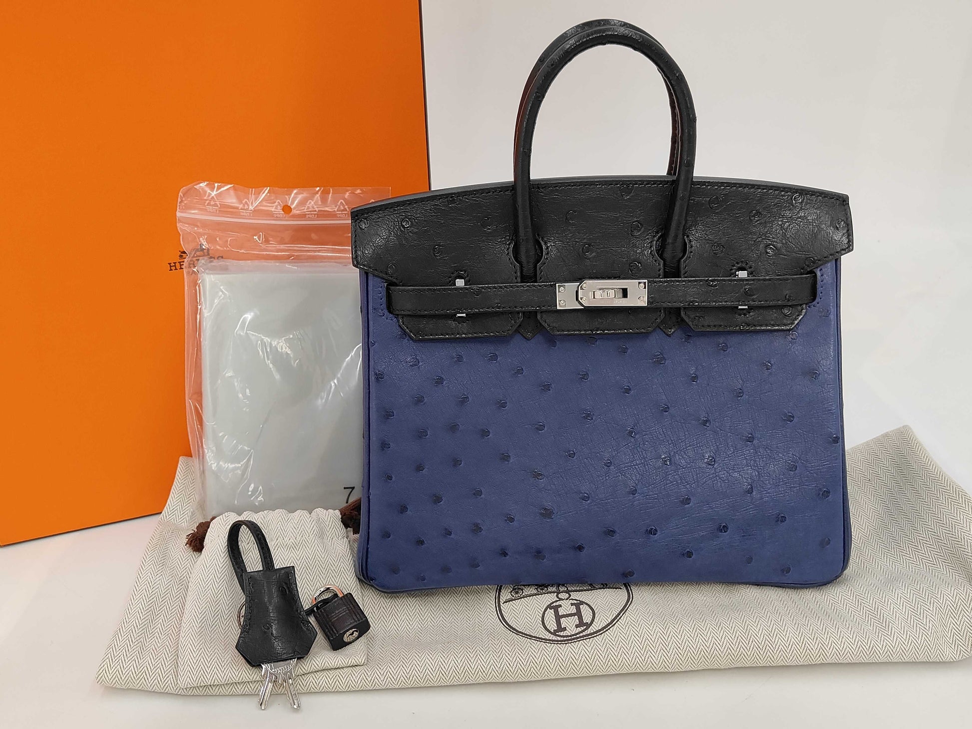HERMES Hermes Birkin 25 handbag