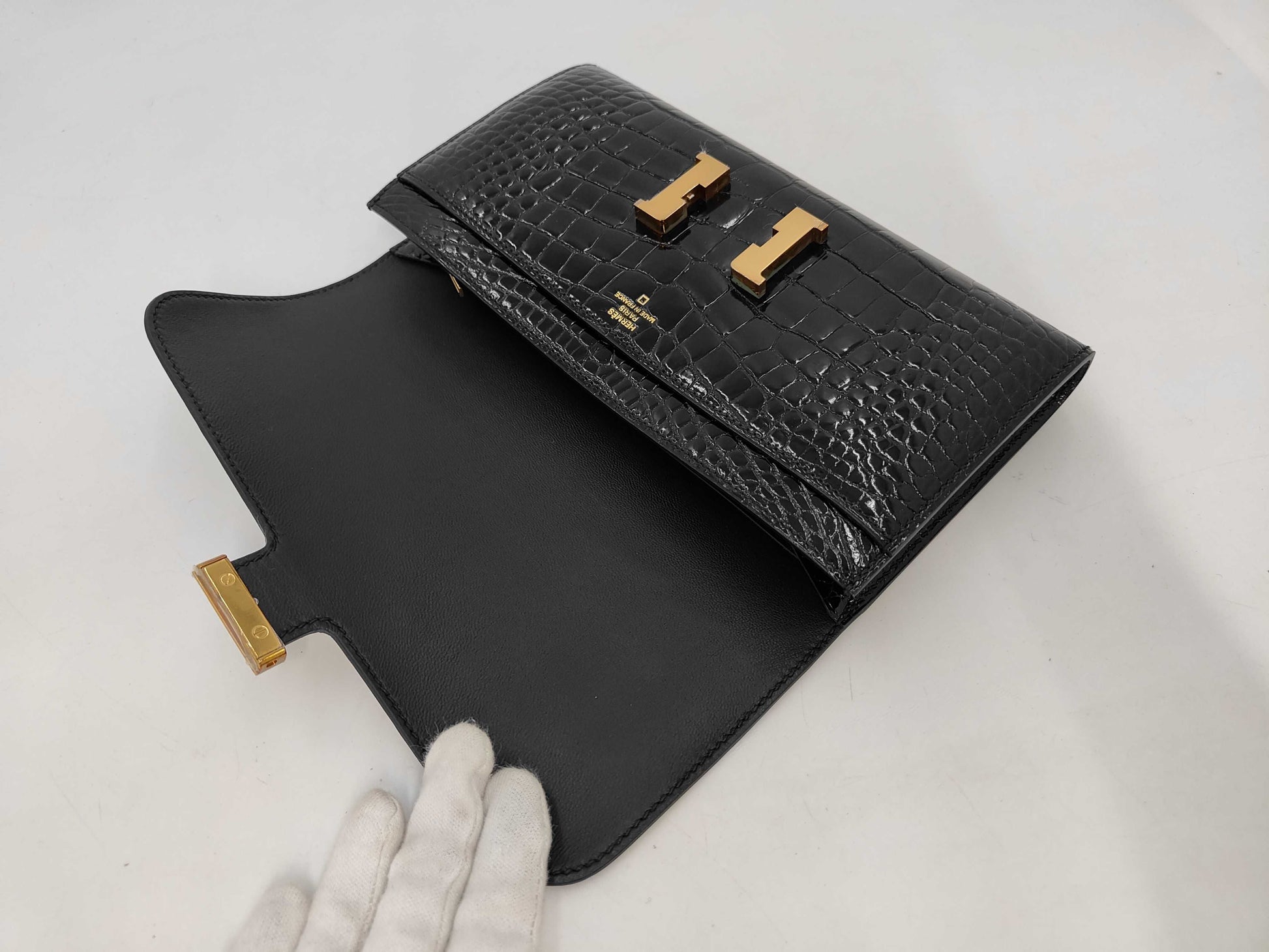 HERMES Constance long wallet