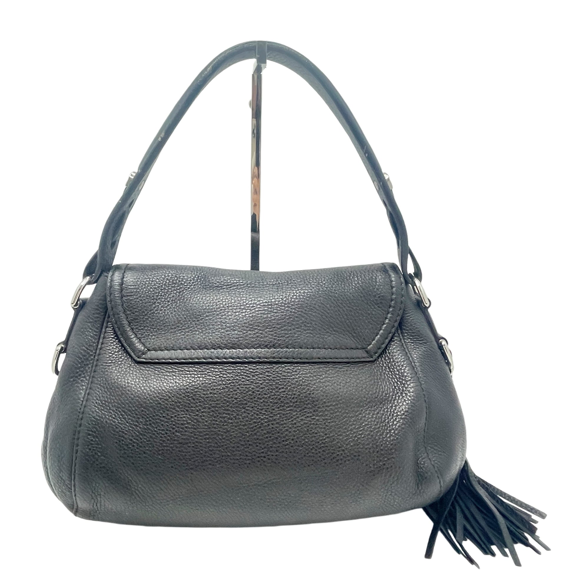 GUCCI Bamboo Horsebit Shoulder Bag