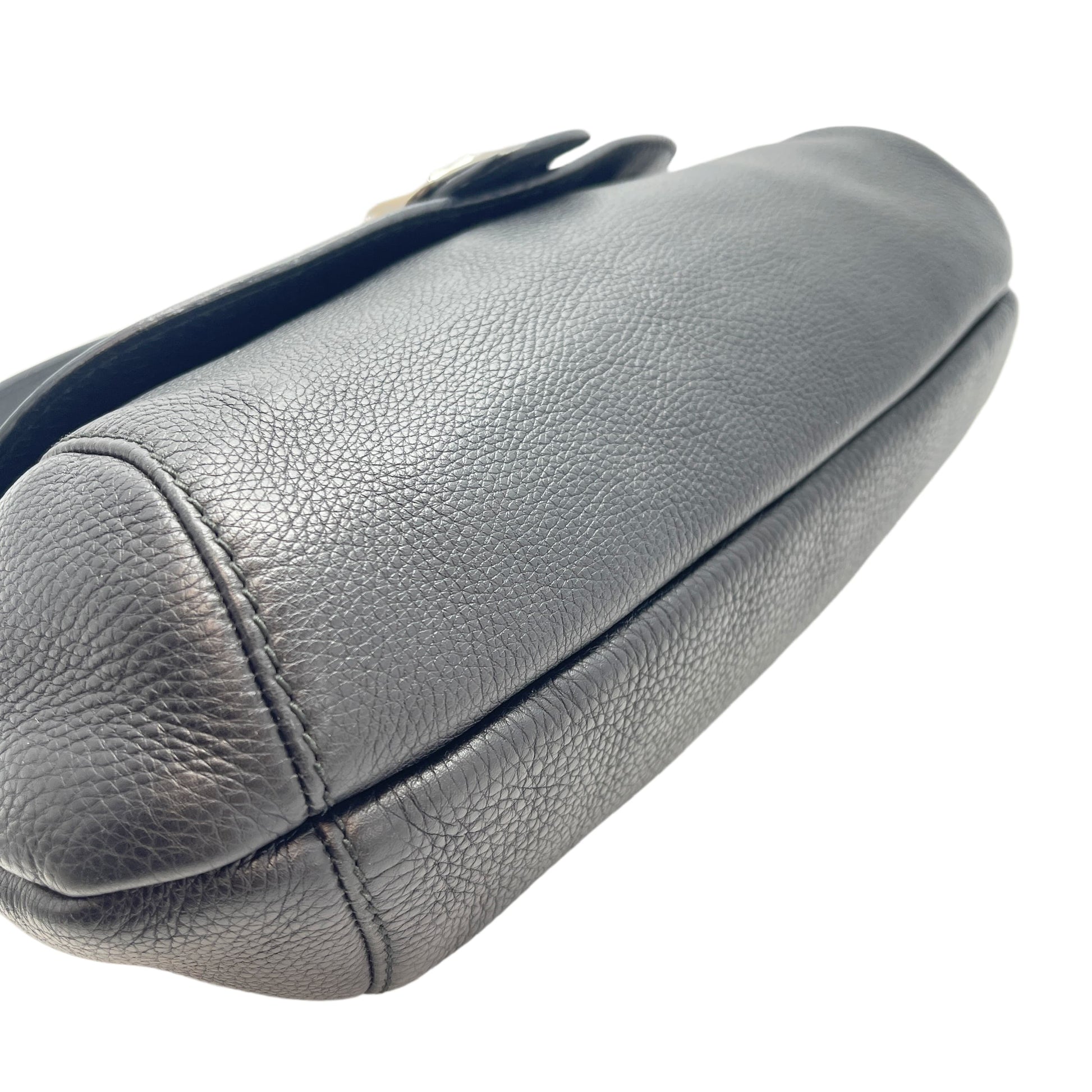 GUCCI Bamboo Horsebit Shoulder Bag