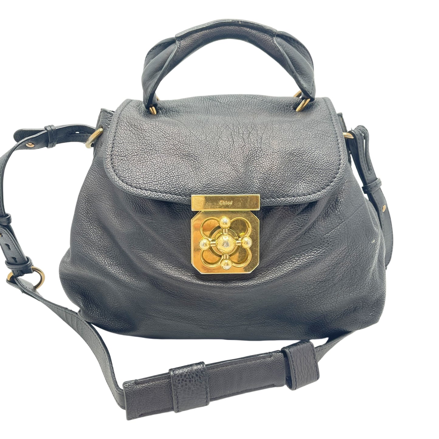 Chloe Leather 2-Way Shoulder Bag