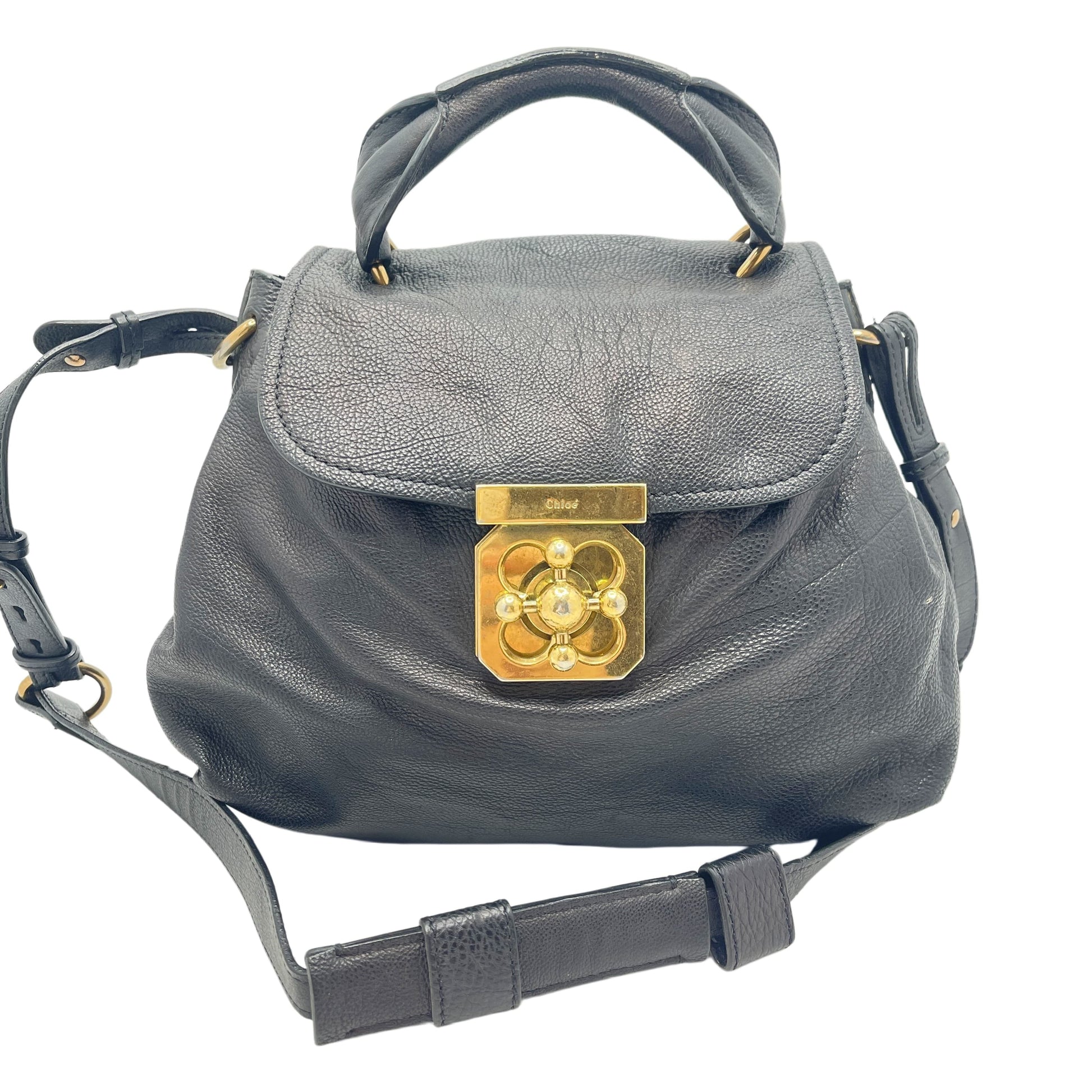 Chloe Leather 2-Way Shoulder Bag