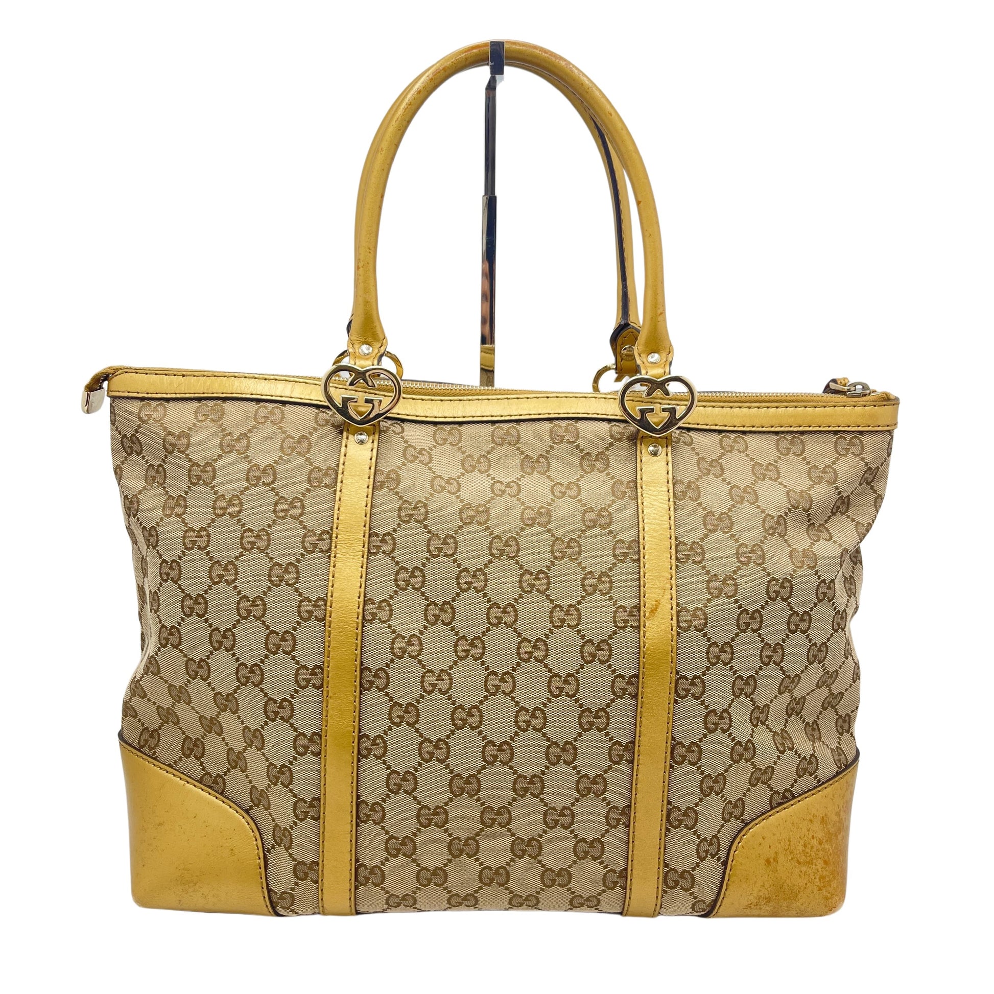 GUCCI Gucci GG Canvas Lovely Tote Bag Shoulder Bag