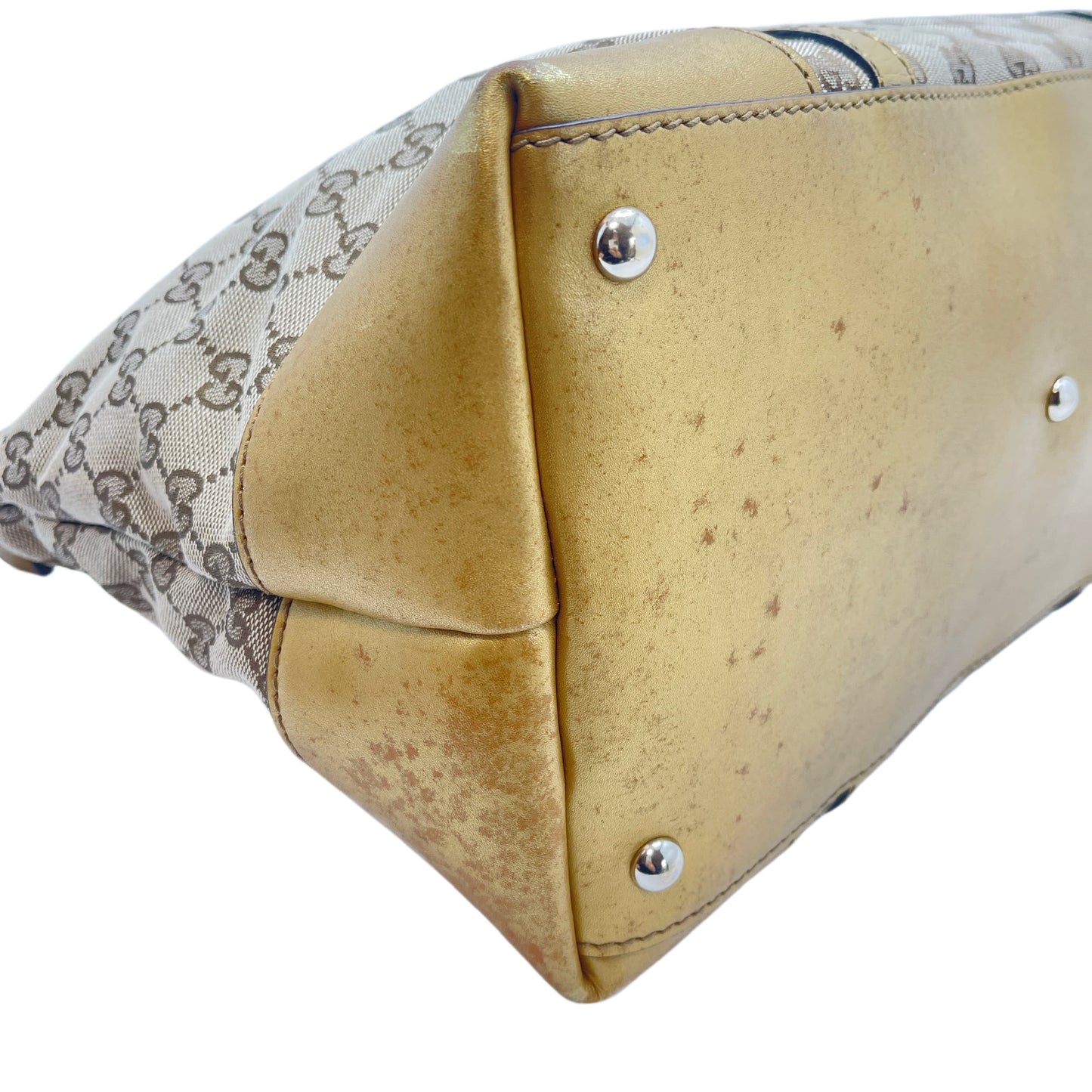 GUCCI Gucci GG Canvas Lovely Tote Bag Shoulder Bag