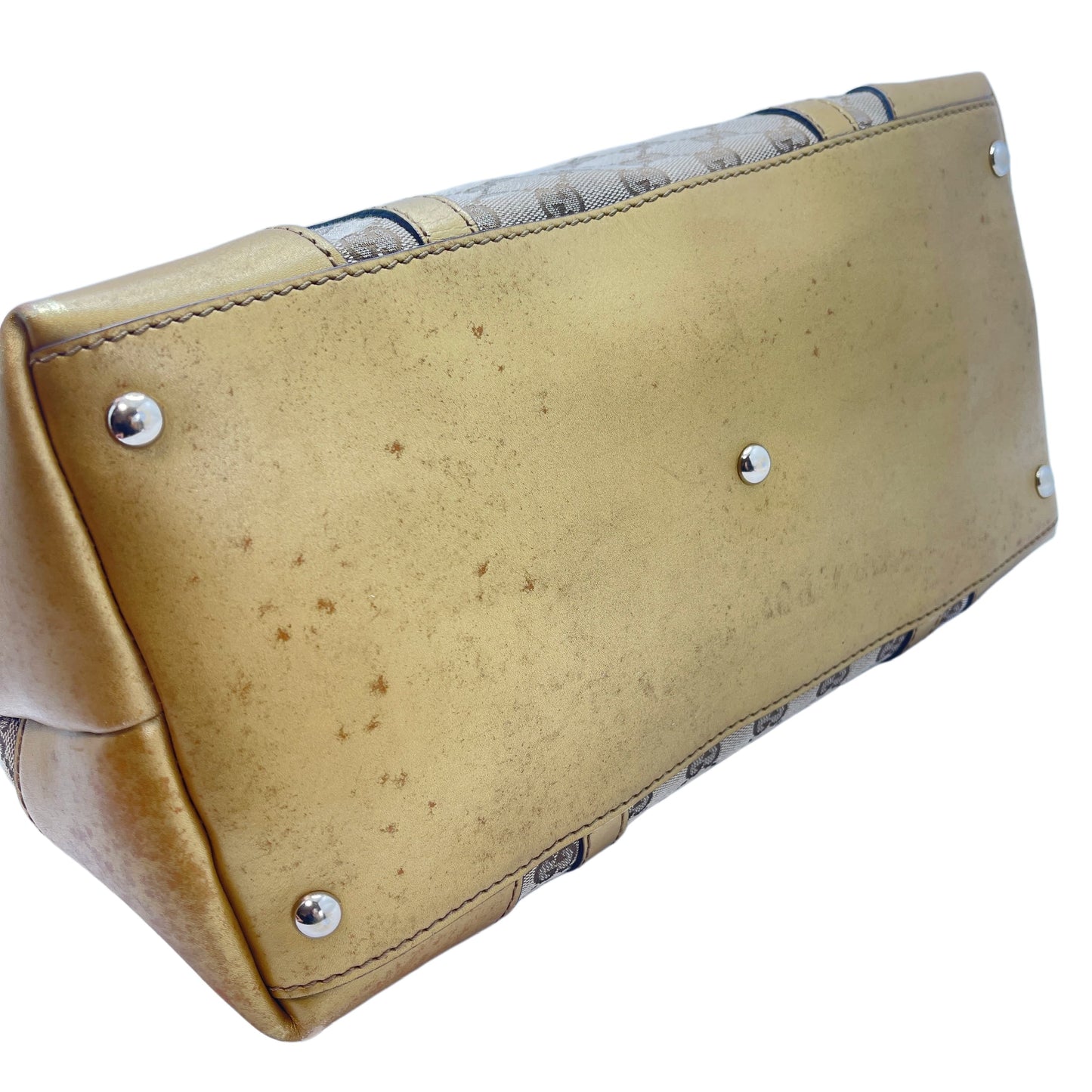 GUCCI Gucci GG Canvas Lovely Tote Bag Shoulder Bag